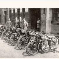 1927 TT bikes at Princip Street factory